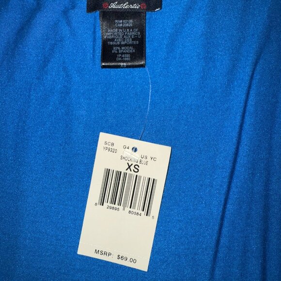 GUESS Strapless Blue Mini Dress with Rhinestone Buckle – Size XS (NWT) - Picture 6 of 7